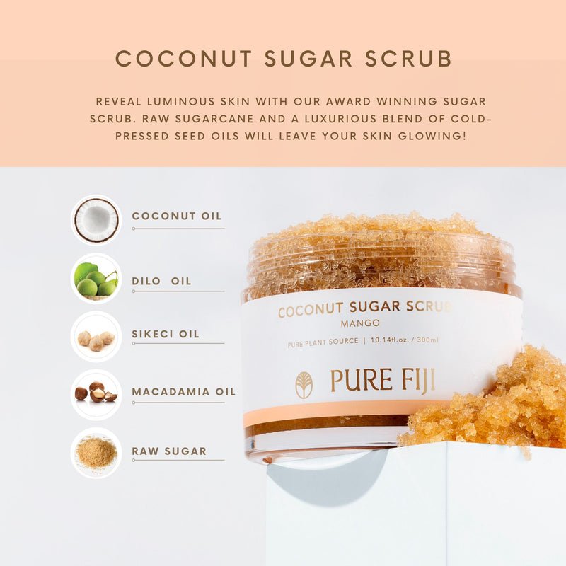 Pure Fiji Sugar Scrub - Oak & Eve Beauty