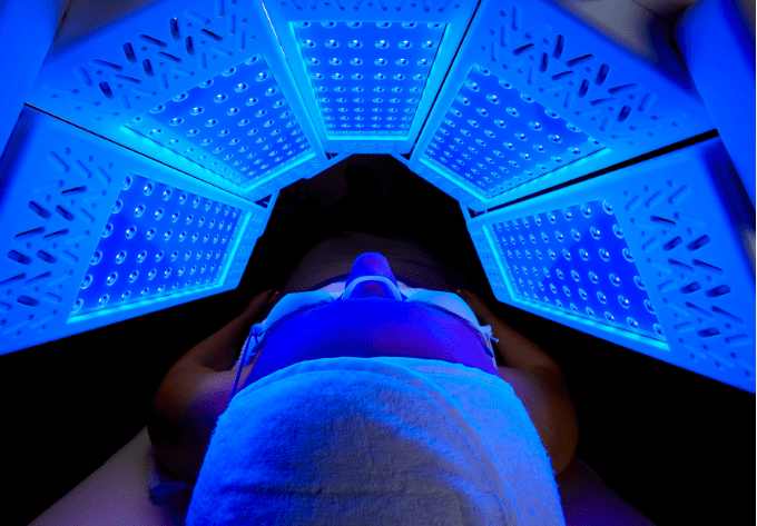 What is an LED Facial? Is it right for me? - Oak & Eve Beauty 