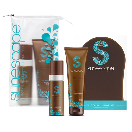 SUNESCAPE Perfect Tan 365 Pack (FREE Application Mitt)
